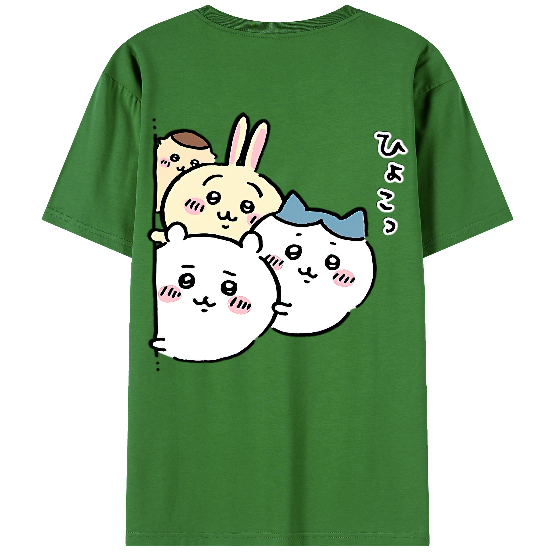 （画像用） ちいかわ ちいかわ Chii-kawa chiikawa レディース半袖Tシャツ(バックプリント)